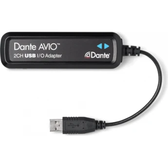 Dante AVIO USB 2x2 адаптер для подключения к аудиосети Dante, 2 вх./2 вых. канала, USB-Ethernet AUDINATE ADP-USB-AU-2X2